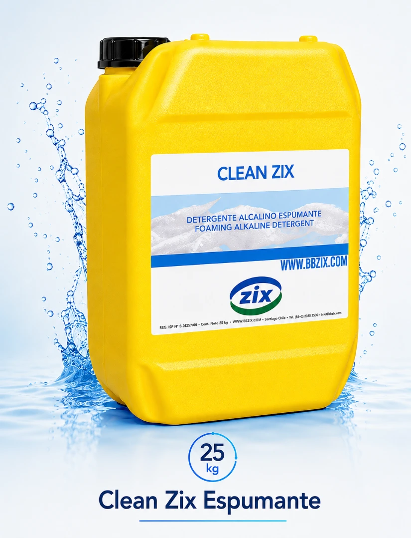 Detergente espumante biodegradable para avicultura y porcicultura