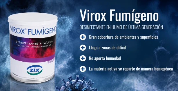 Zix Virox desinfectante biodegradable para granjas